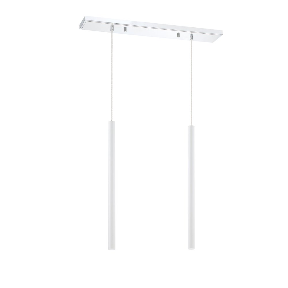 Z-Lite 2 Light Linear Chandelier. Picture 5