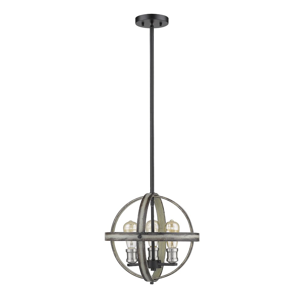 Z-Lite 3 Light Pendant. Picture 5