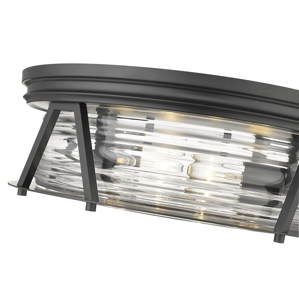Z-Lite 4 Light Flush Mount. Picture 4