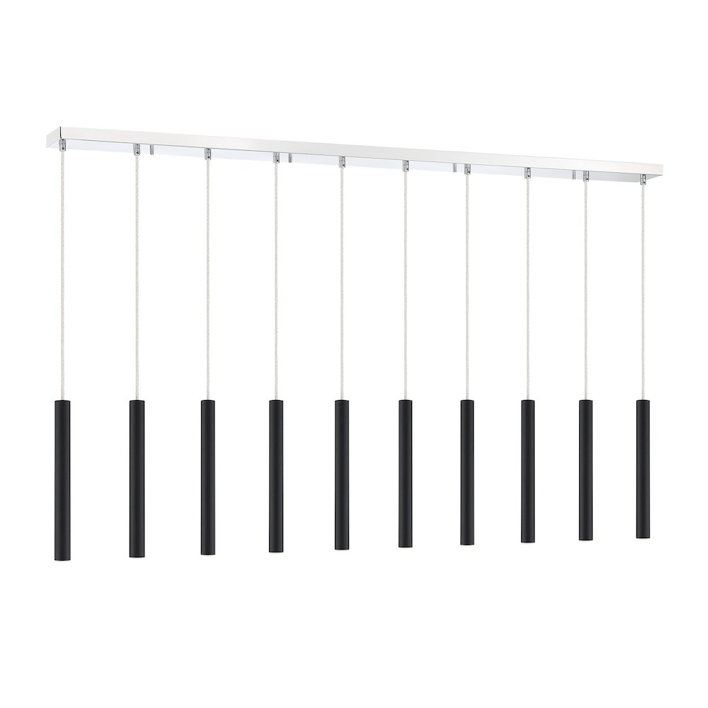 Z-Lite 10 Light Linear Chandelier. Picture 3