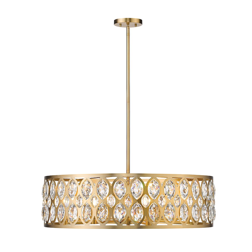 Z-Lite 8 Light Chandelier. Picture 1