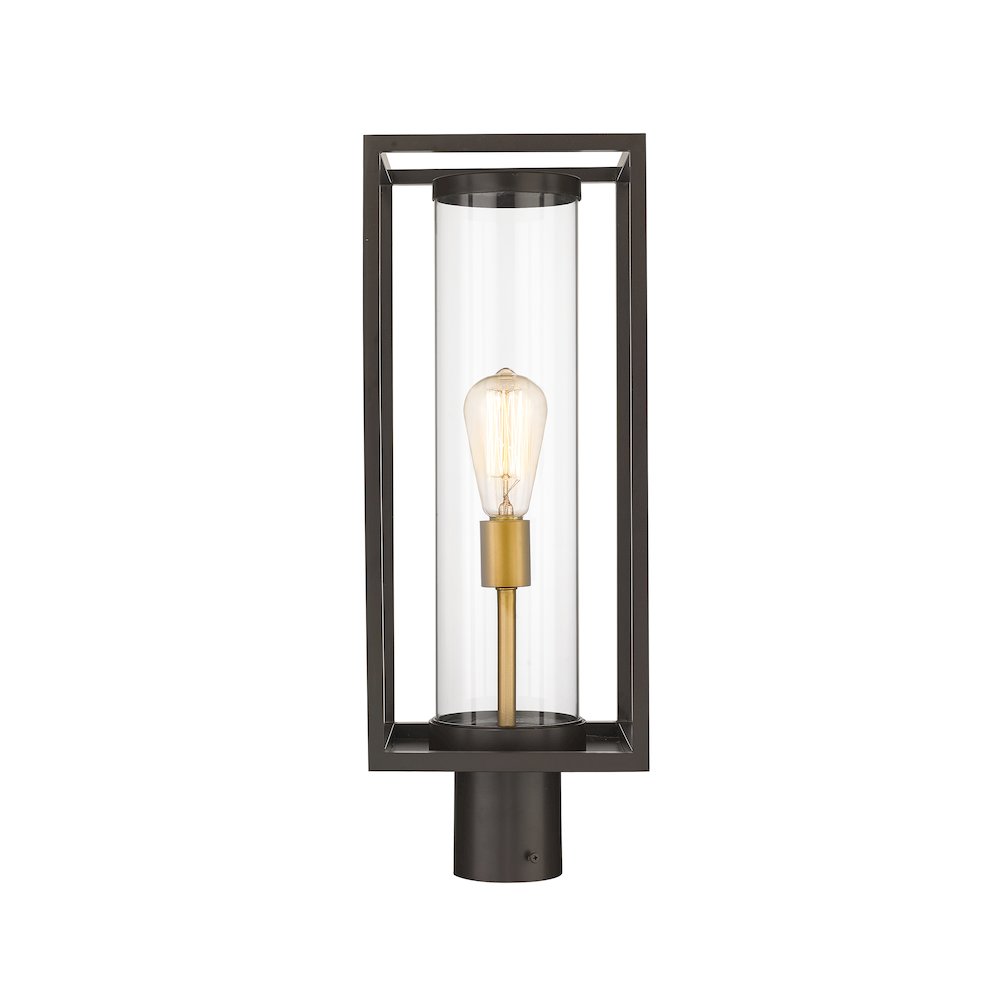 Z-Lite 1 Light Outdoor Post Mount Fixture. Picture 2
