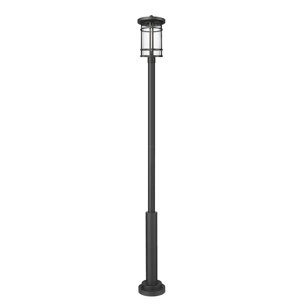 Z-Lite 1 Light Outdoor Post Mount Fixture. Picture 3
