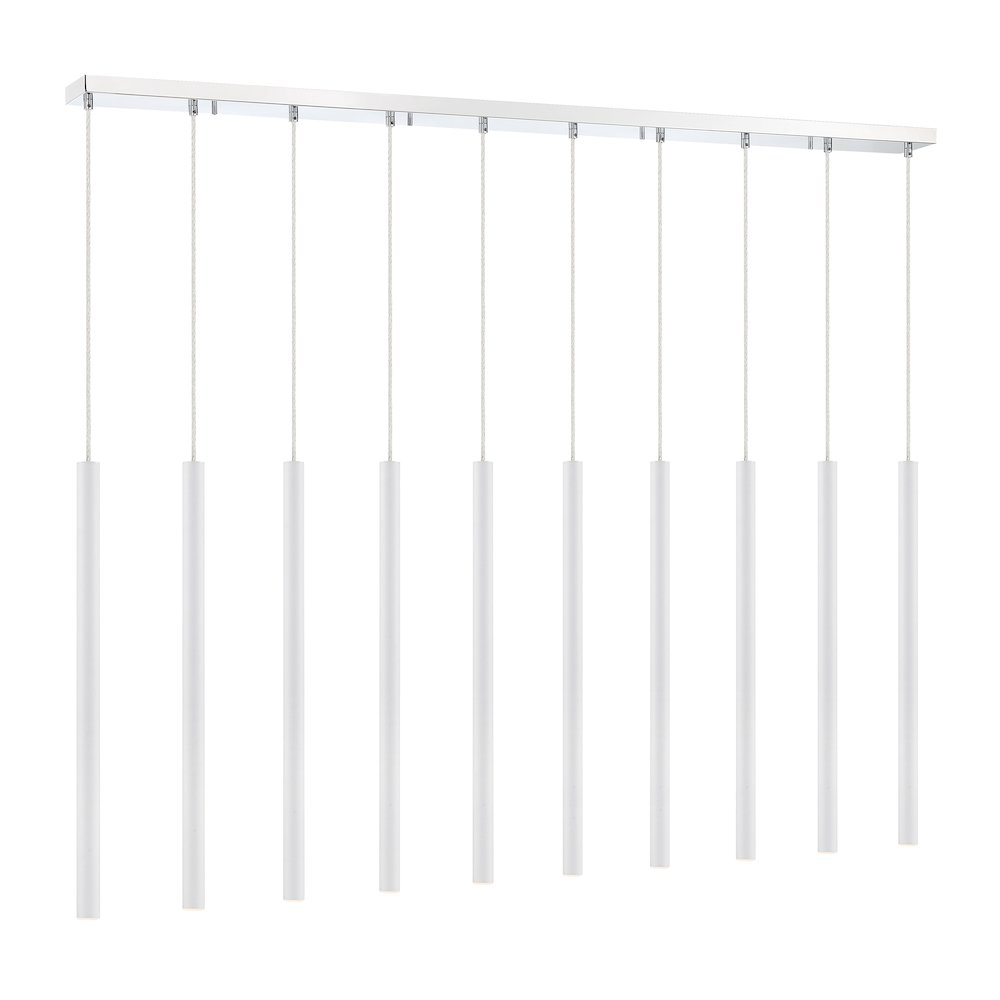 Z-Lite 10 Light Linear Chandelier. Picture 3