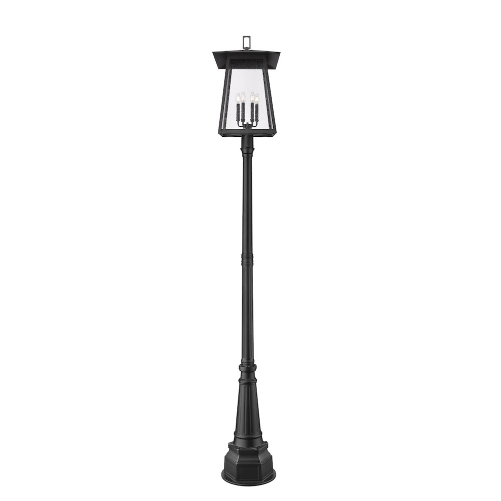Z-Lite 6 Light Outdoor Post Mounted Fixture. Picture 3