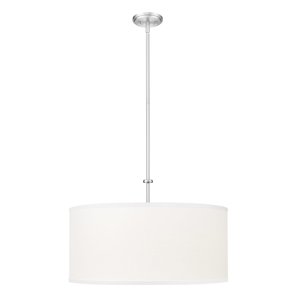 Z-Lite 1 Light Pendant, Brushed Nickel. Picture 2