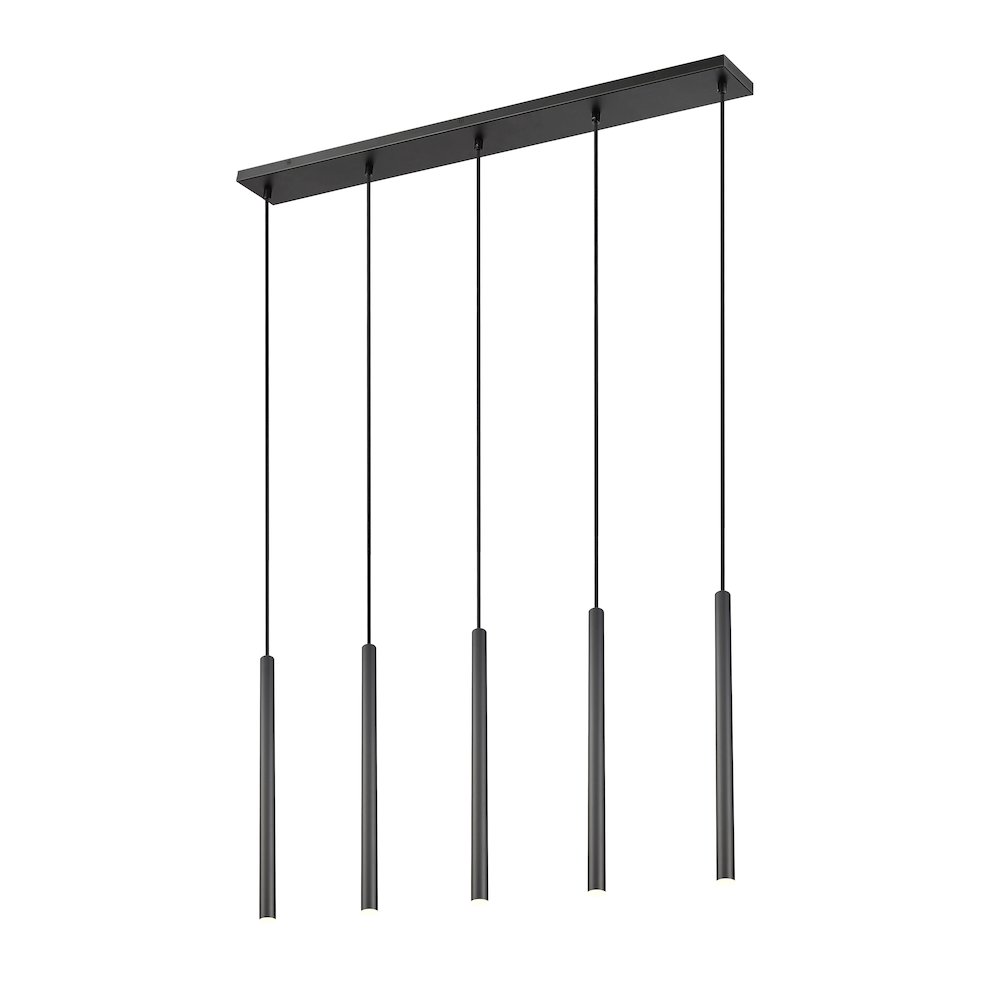 Z-Lite 5 Light Linear Chandelier. Picture 1