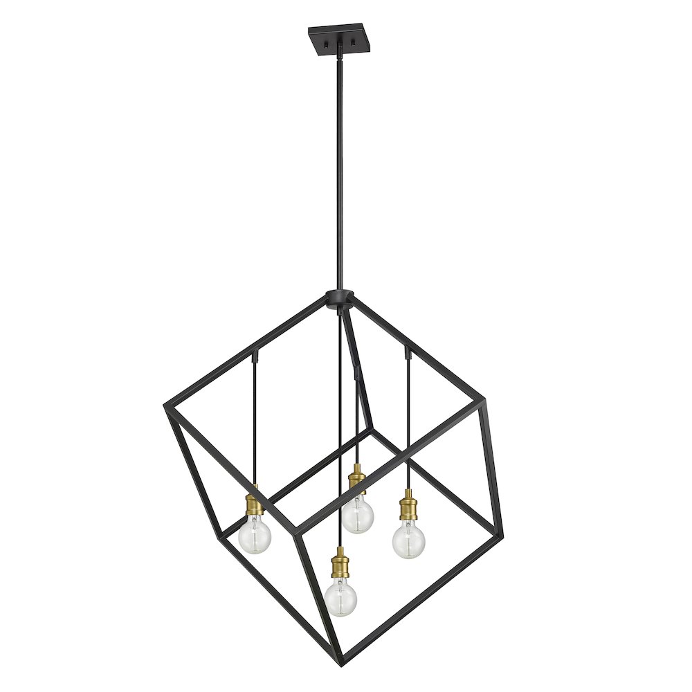 Z-Lite 4 Light Chandelier. Picture 5