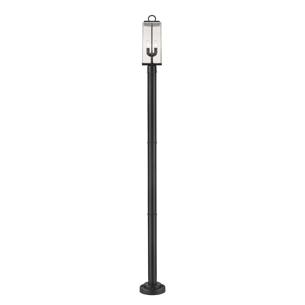 Z-Lite 2 Light Outdoor Post Mounted Fixture. Picture 2