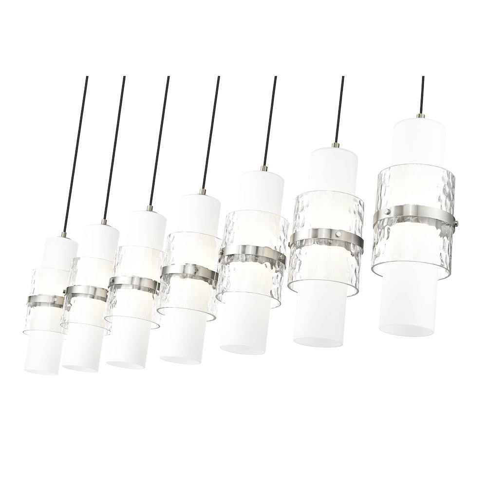 Z-Lite 7 Light Linear Chandelier. Picture 4