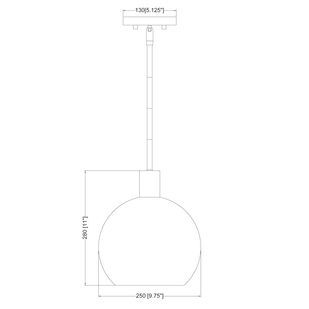 Z-Lite 1 Light Pendant. Picture 8