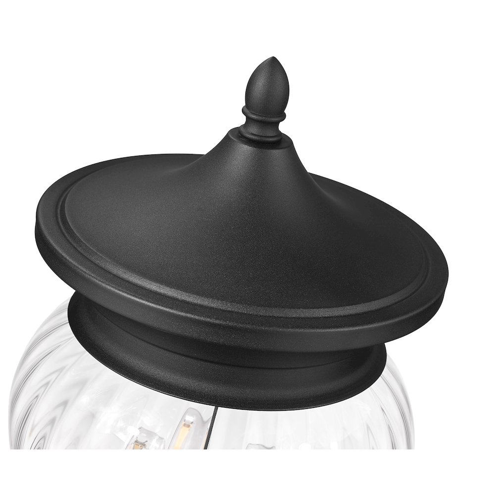 Z-Lite 4 Light Outdoor Pier Mounted Fixture. Picture 4