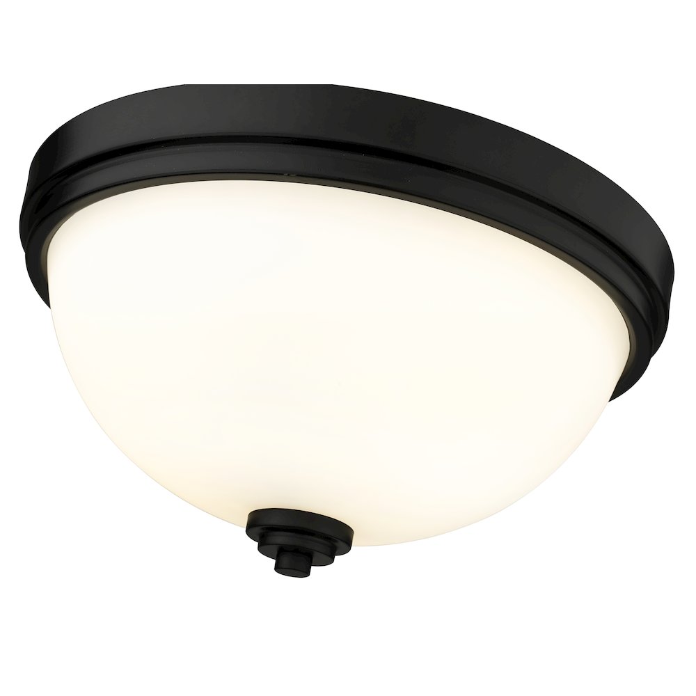 Z-Lite 3 Light Flush Mount. Picture 4