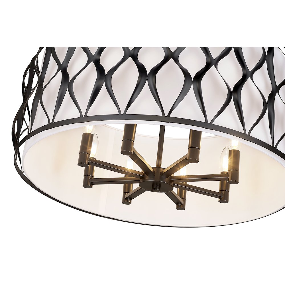 Z-Lite 8 Light Pendant. Picture 4
