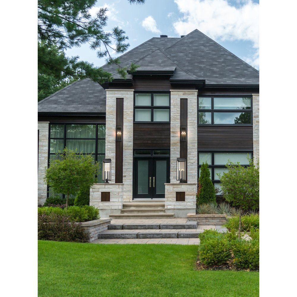 Z-Lite 5 Light Outdoor Pier Mounted Fixture. Picture 7