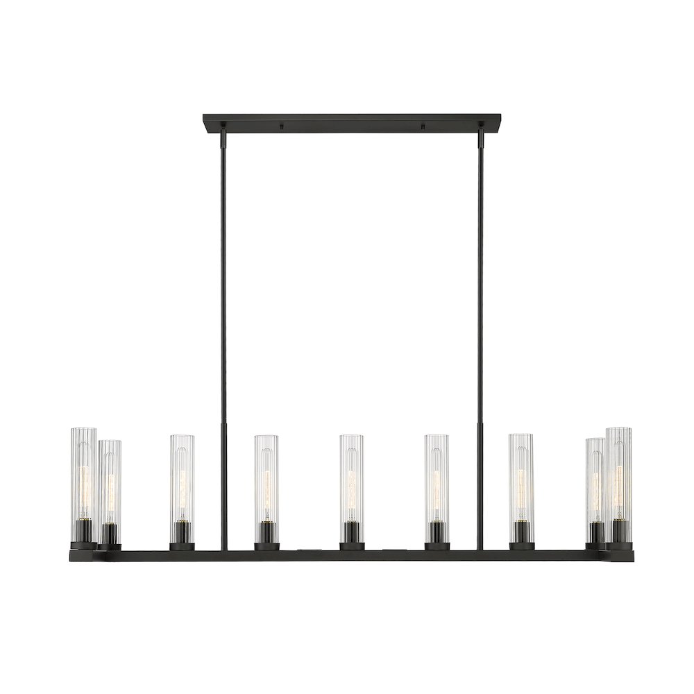 Z-Lite 9 Light Linear Chandelier. Picture 2