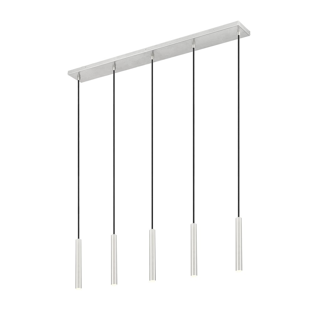 Z-Lite 5 Light Linear Chandelier. Picture 1