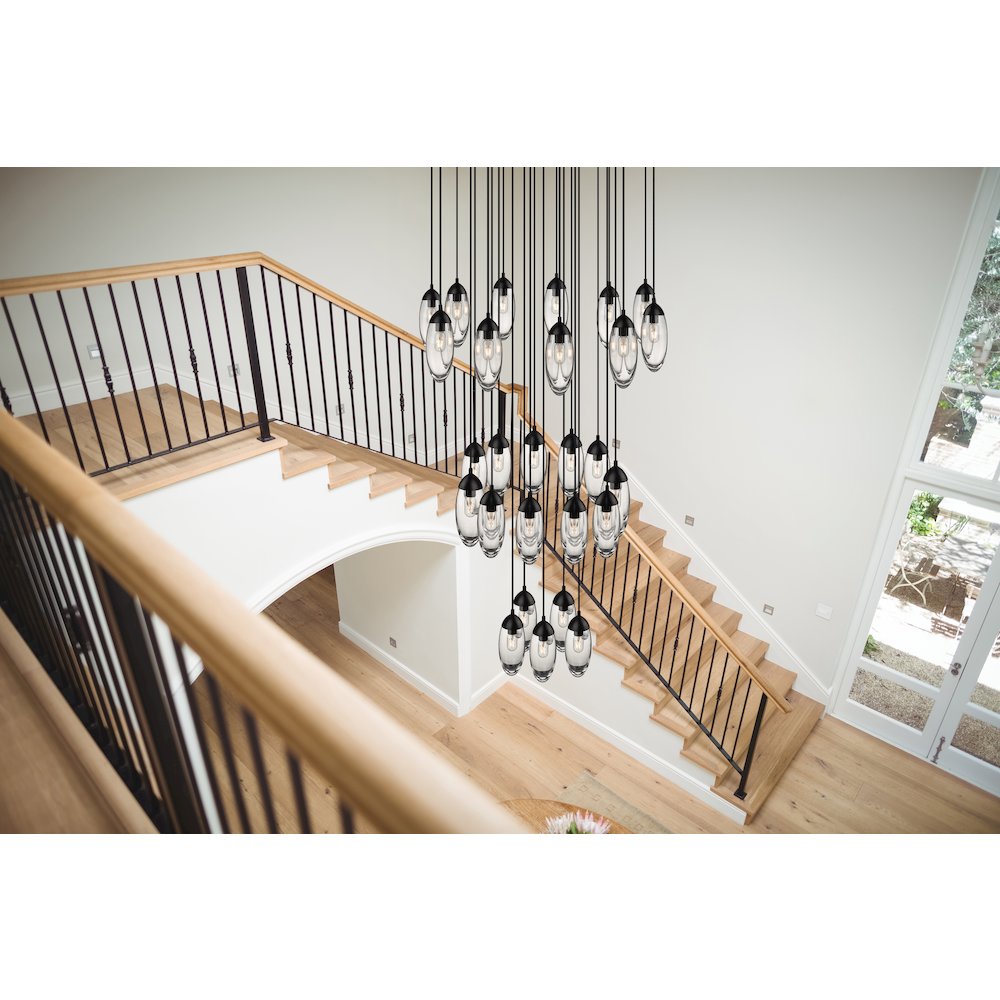 Z-Lite 27 Light Chandelier. Picture 7