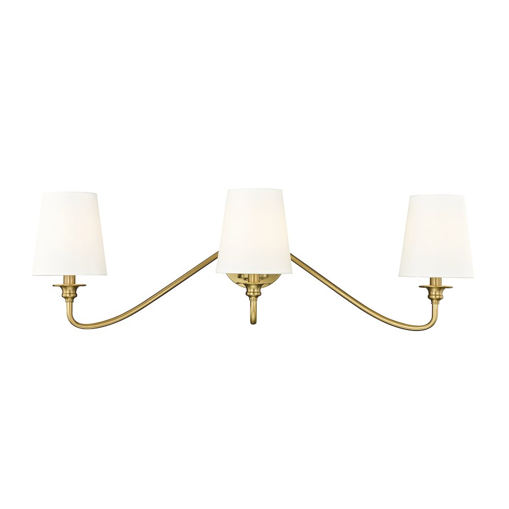 Z-Lite 3 Light Wall Sconce. Picture 2