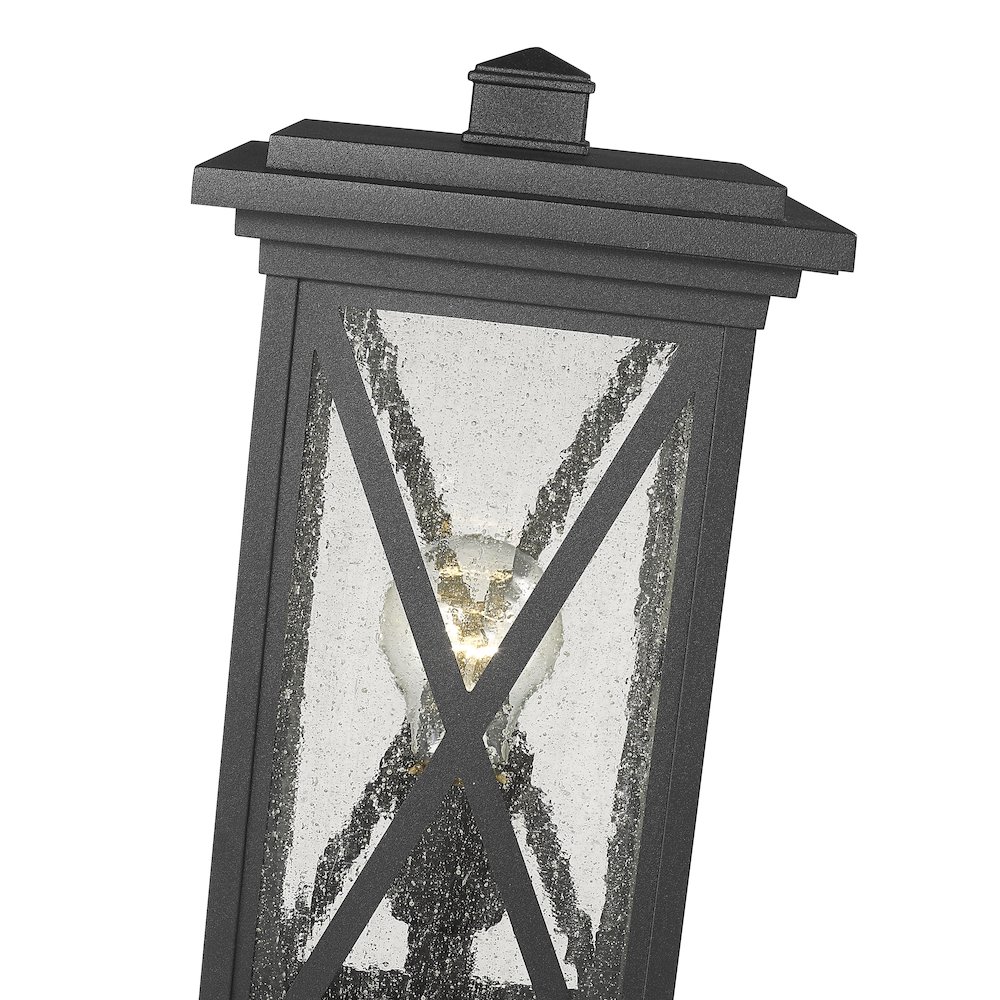Z-Lite 1 Light Outdoor Pier Mounted Fixture. Picture 4