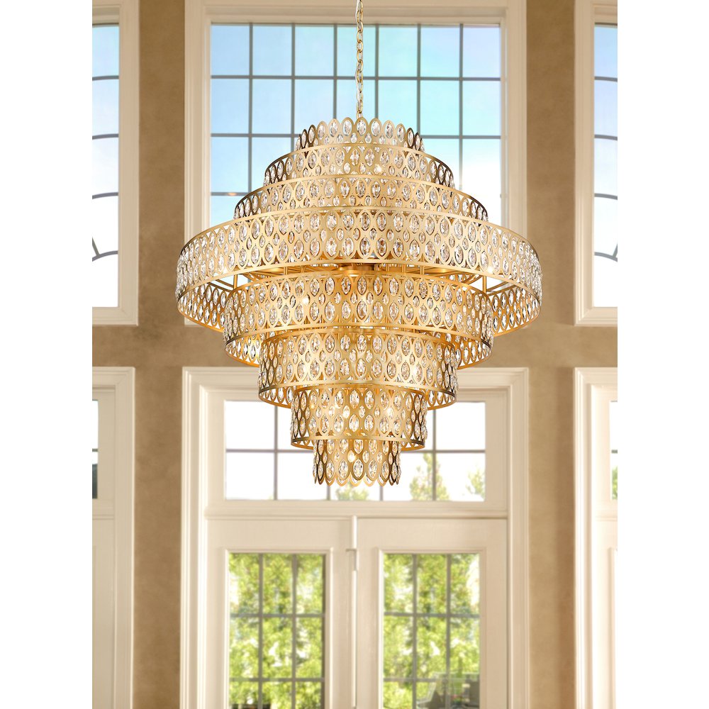 Z-Lite 25 Light Chandelier. Picture 7