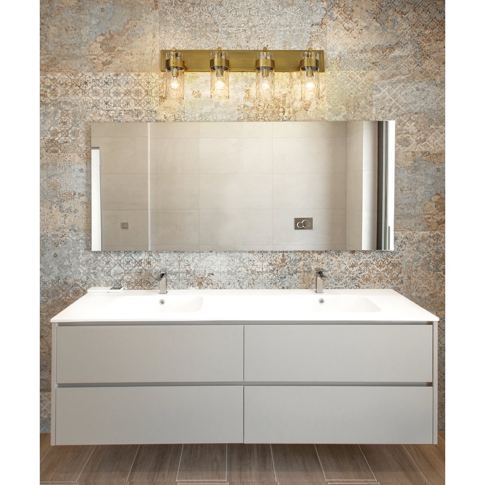 Z-Lite 4 Light Vanity. Picture 6