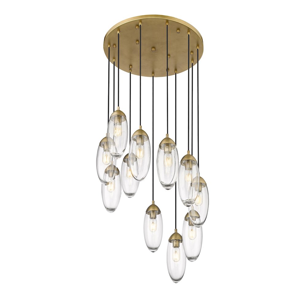 Z-Lite 11 Light Chandelier. Picture 3