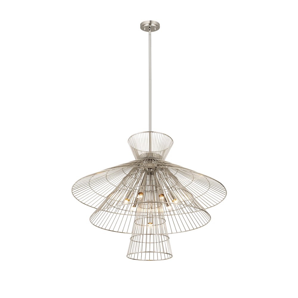 Z-Lite 8 Light Chandelier. Picture 3