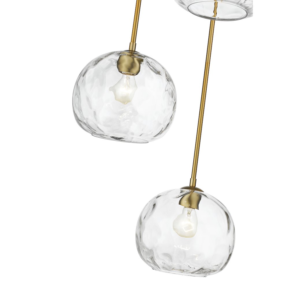 Z-Lite 3 Light Chandelier. Picture 4
