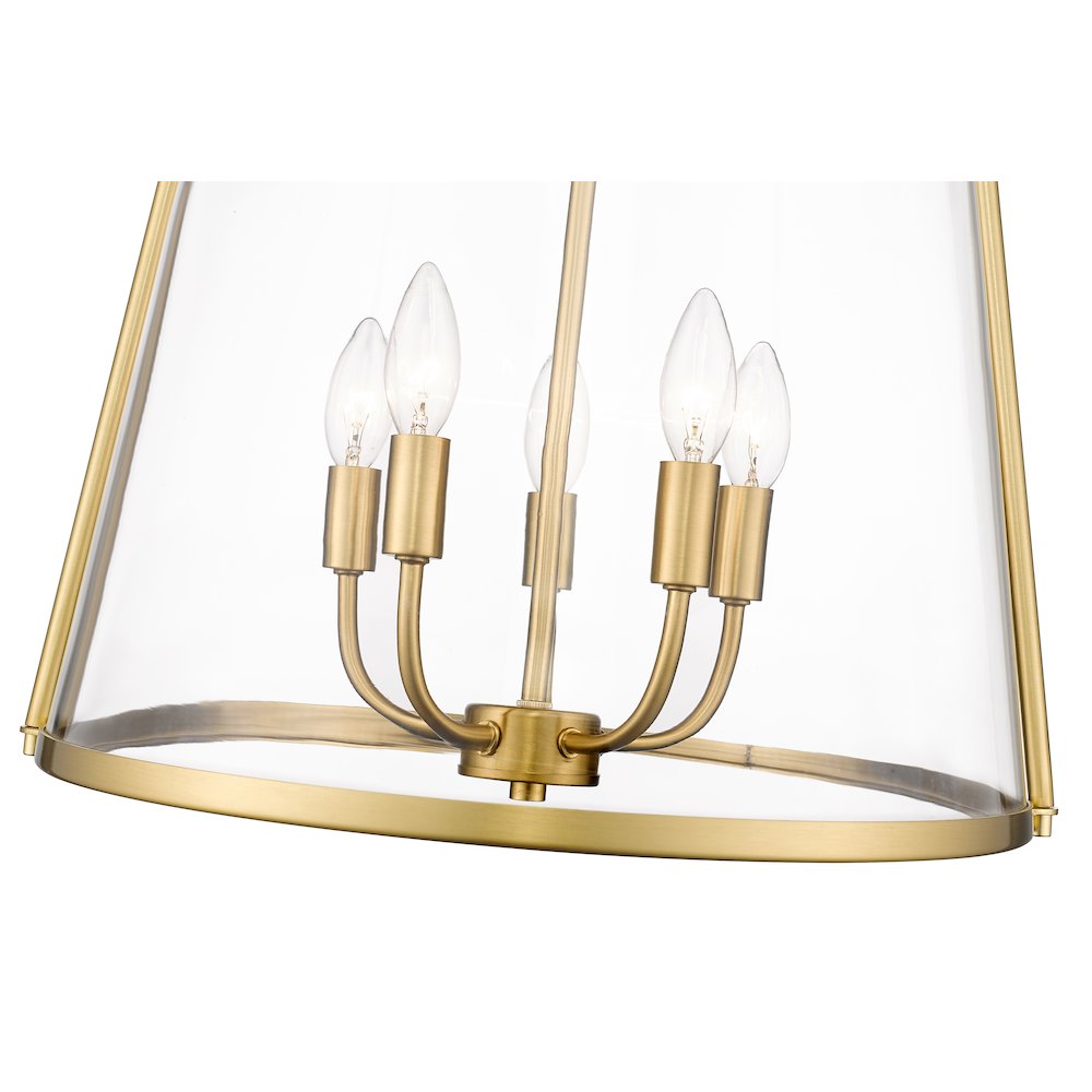 Z-Lite 5 Light Pendant. Picture 4