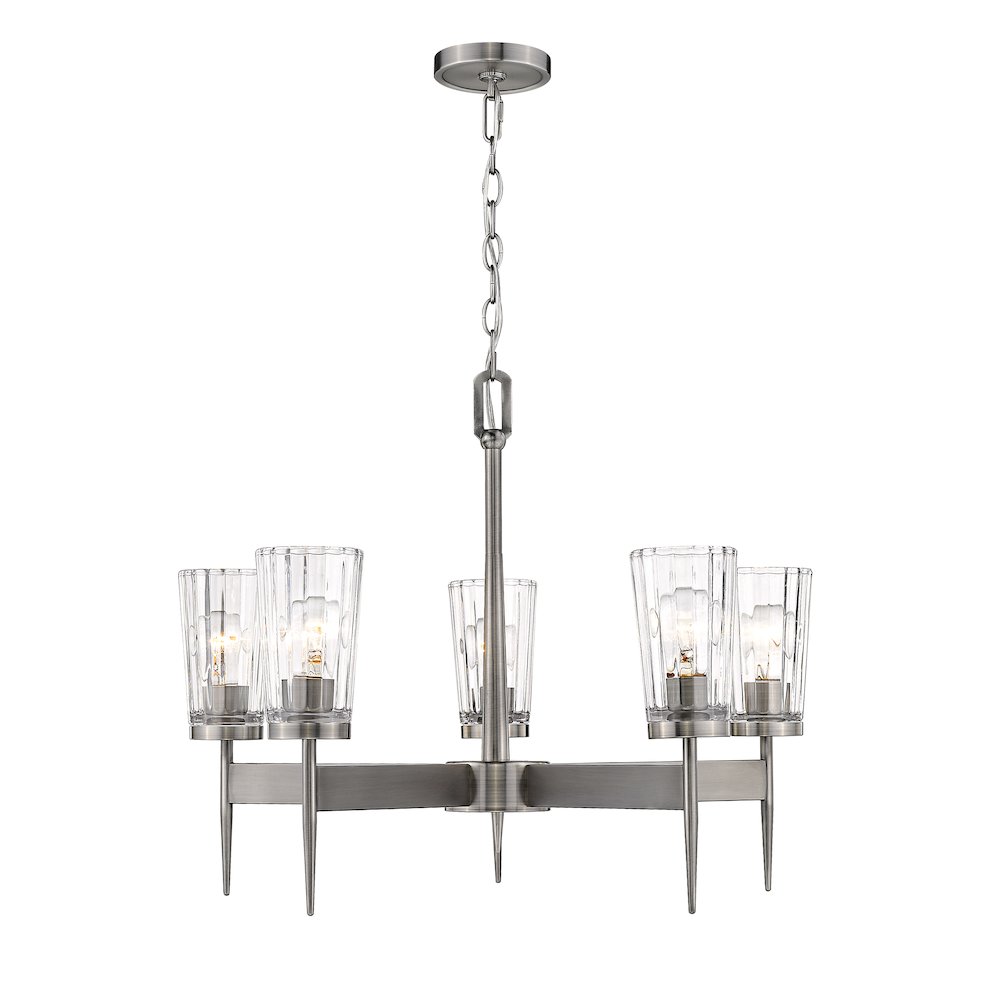 Z-Lite 5 Light Chandelier. Picture 2