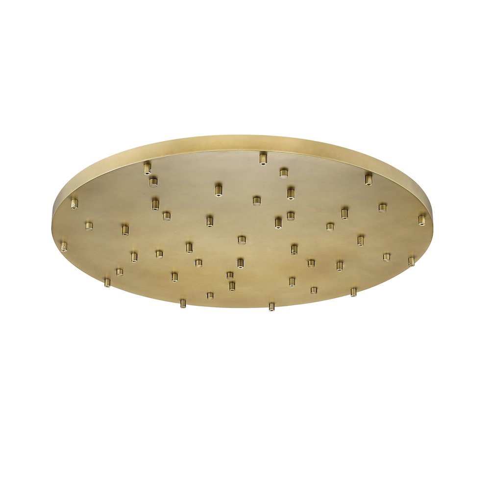 Z-Lite 27 Light Ceiling Plate. Picture 1