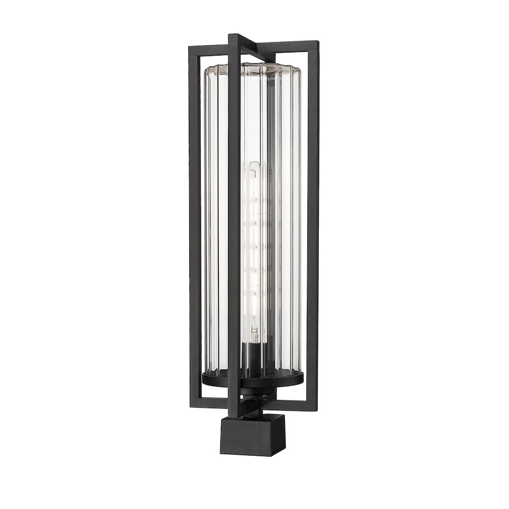 Z-Lite 1 Light Outdoor Post Mount Fixture. Picture 1