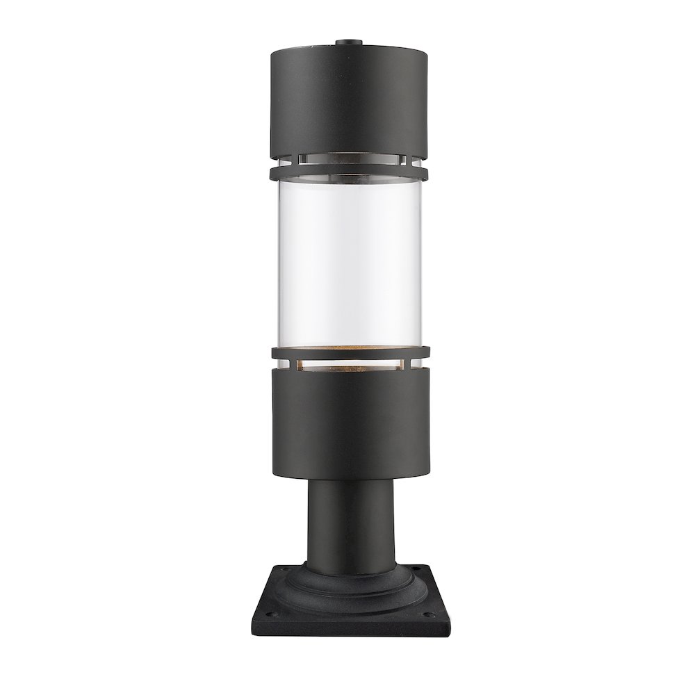 Z-Lite 1 Light Outdoor Pier Mounted Fixture. Picture 1