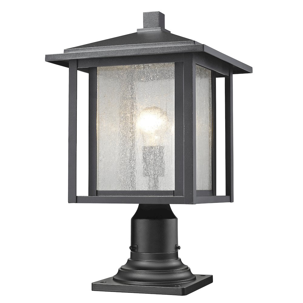 Z-Lite 1 Light Outdoor Pier Mounted Fixture. Picture 1