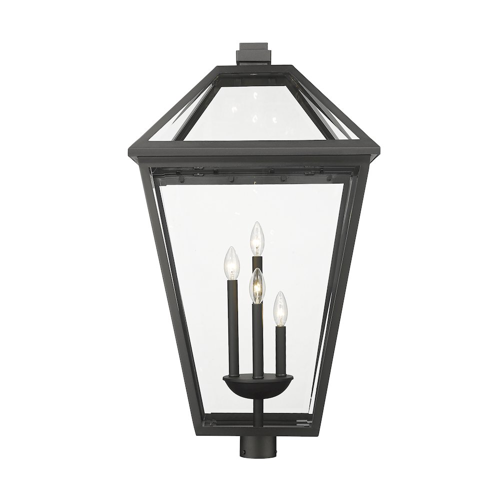 Z-Lite 4 Light Outdoor Post Mount Fixture. Picture 2