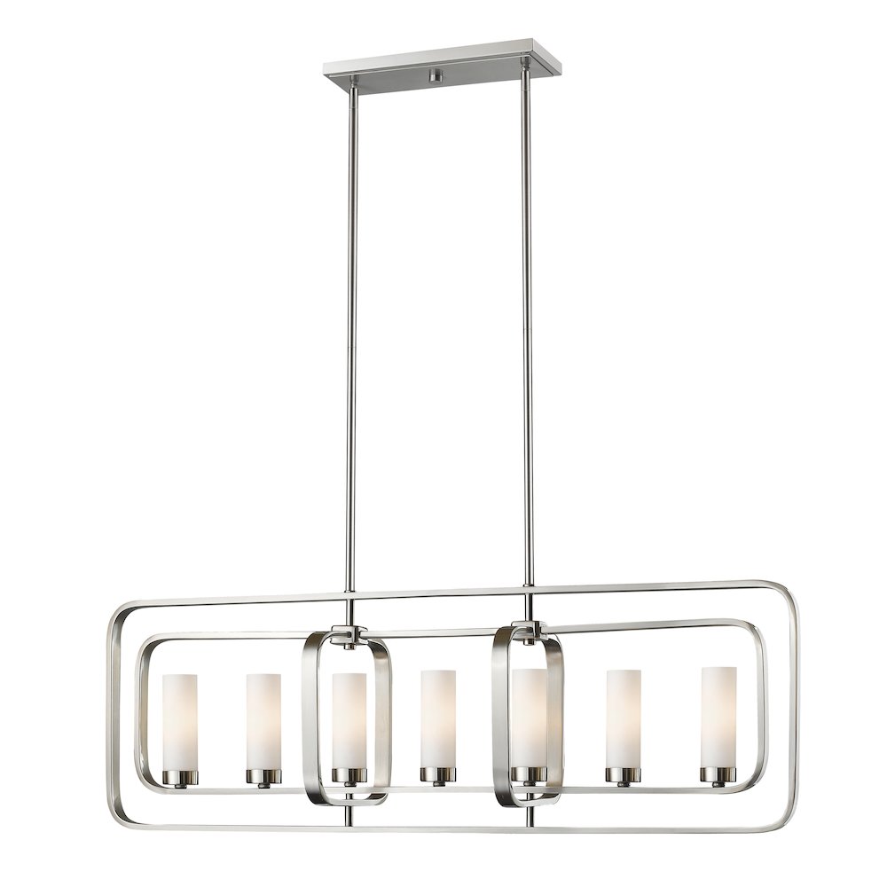 Z-Lite 7 Light Linear Chandelier. Picture 1