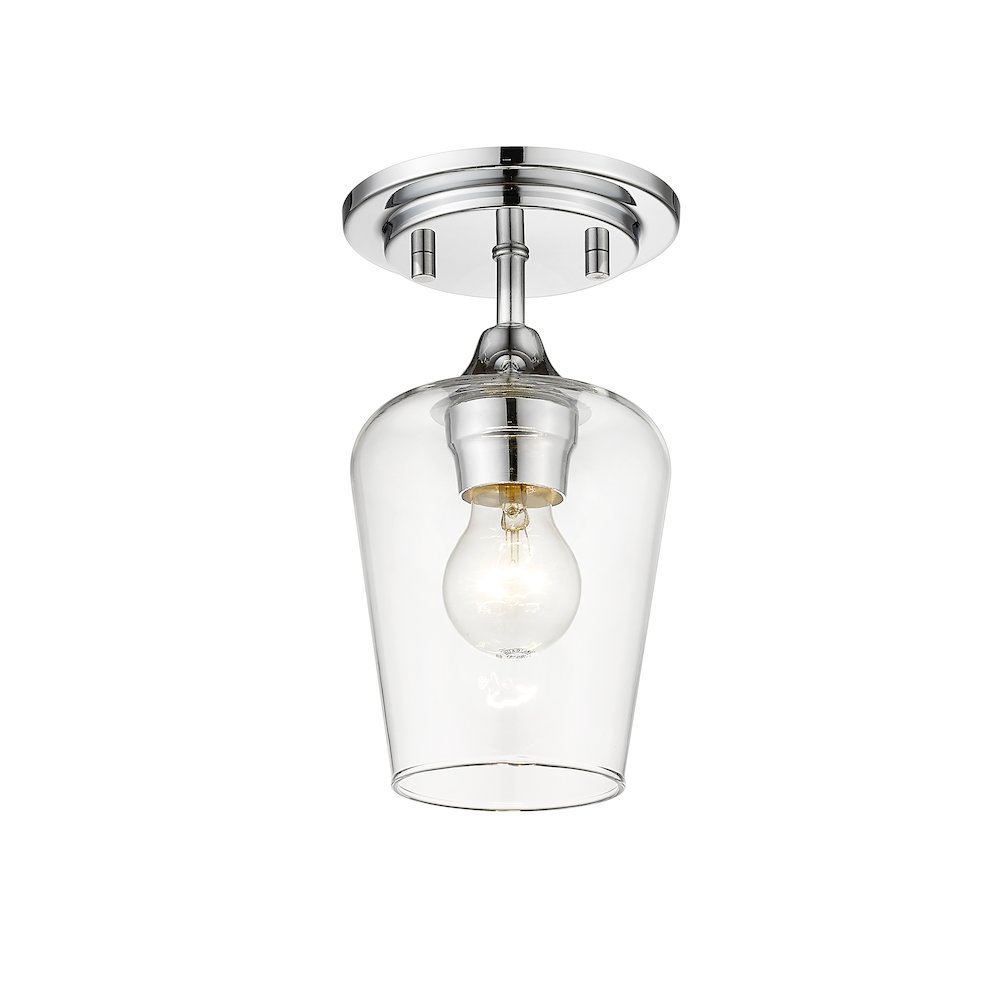 Z-Lite 1 Light Flush Mount. Picture 2