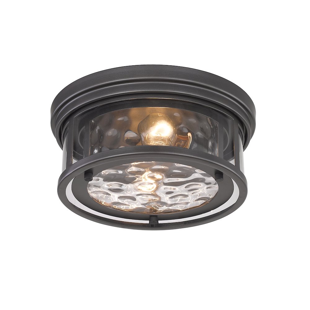 Z-Lite 2 Light Flush Mount. Picture 3