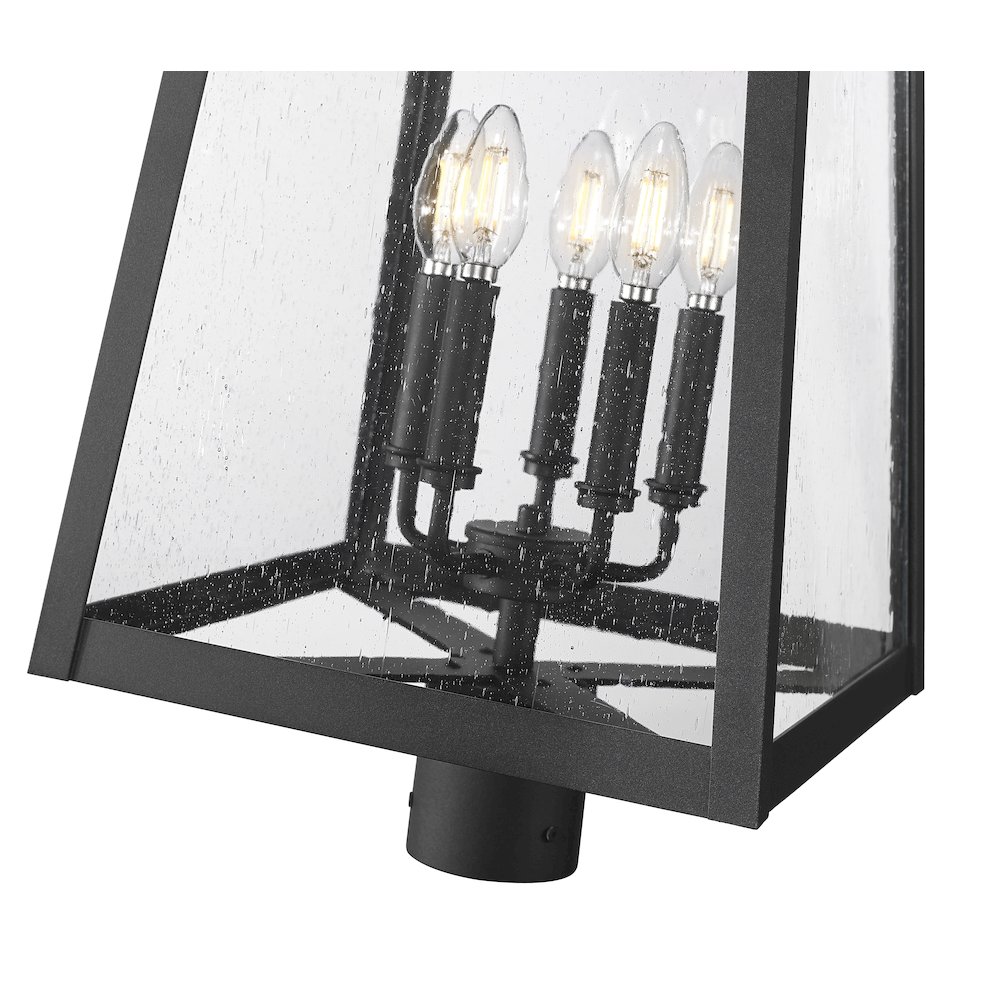 Z-Lite 5 Light Outdoor Post Mount Fixture. Picture 4