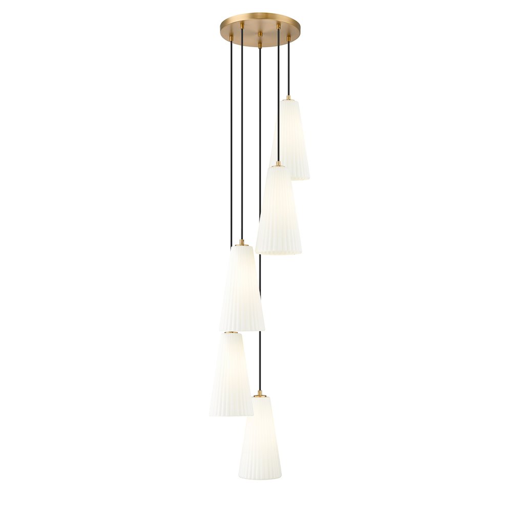 Z-Lite 5 Light Chandelier. Picture 1