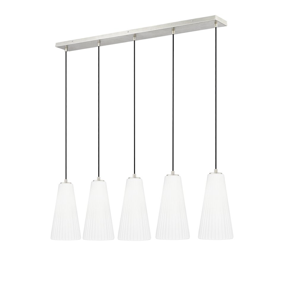 Z-Lite 5 Light Linear Chandelier. Picture 5