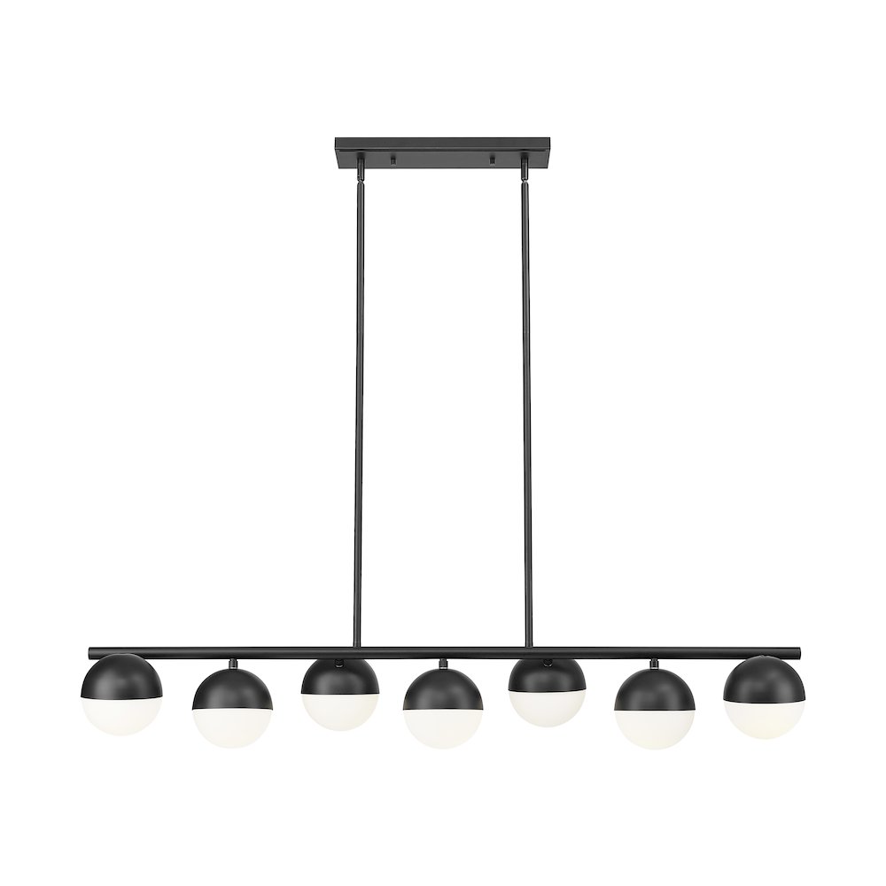 Z-Lite 7 Light Linear Chandelier. Picture 2