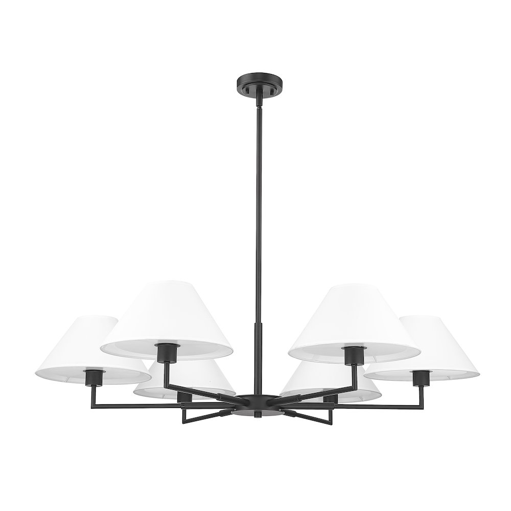 Z-Lite 6 Light Chandelier. Picture 5