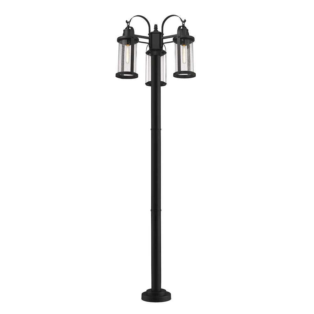 Z-Lite 3 Light Outdoor Post Mounted Fixture. Picture 1