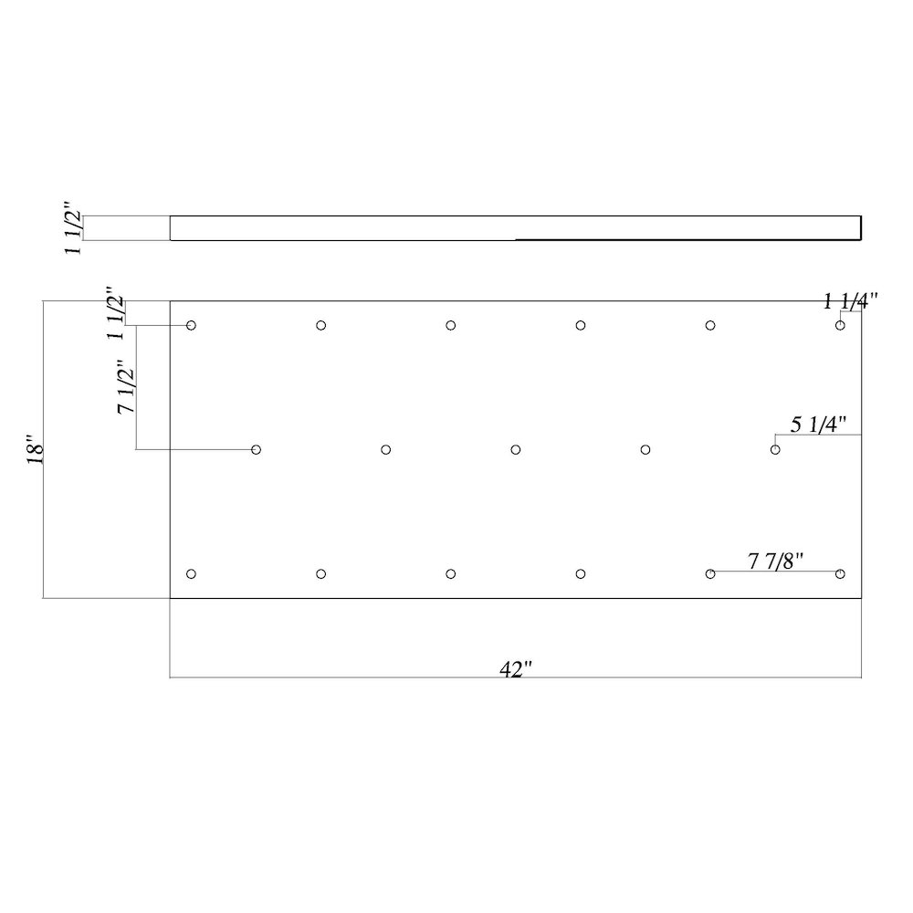 Z-Lite 17 Light Ceiling Plate. Picture 3