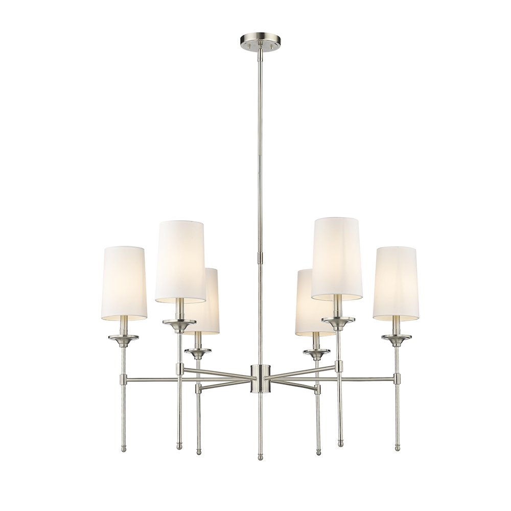 Z-Lite 6 Light Chandelier. Picture 1