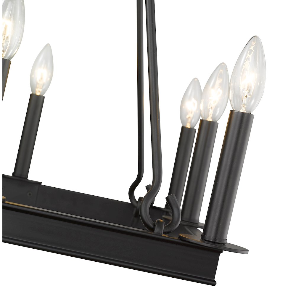 Z-Lite 8 Light Chandelier. Picture 4