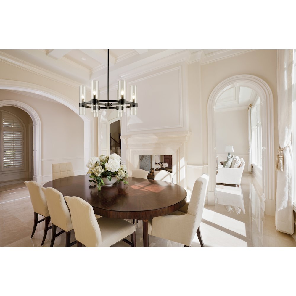 Z-Lite 6 Light Chandelier. Picture 6