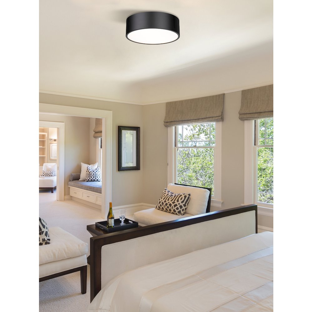 Z-Lite 3 Light Flush Mount. Picture 6